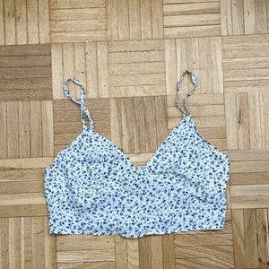 Floral crop top